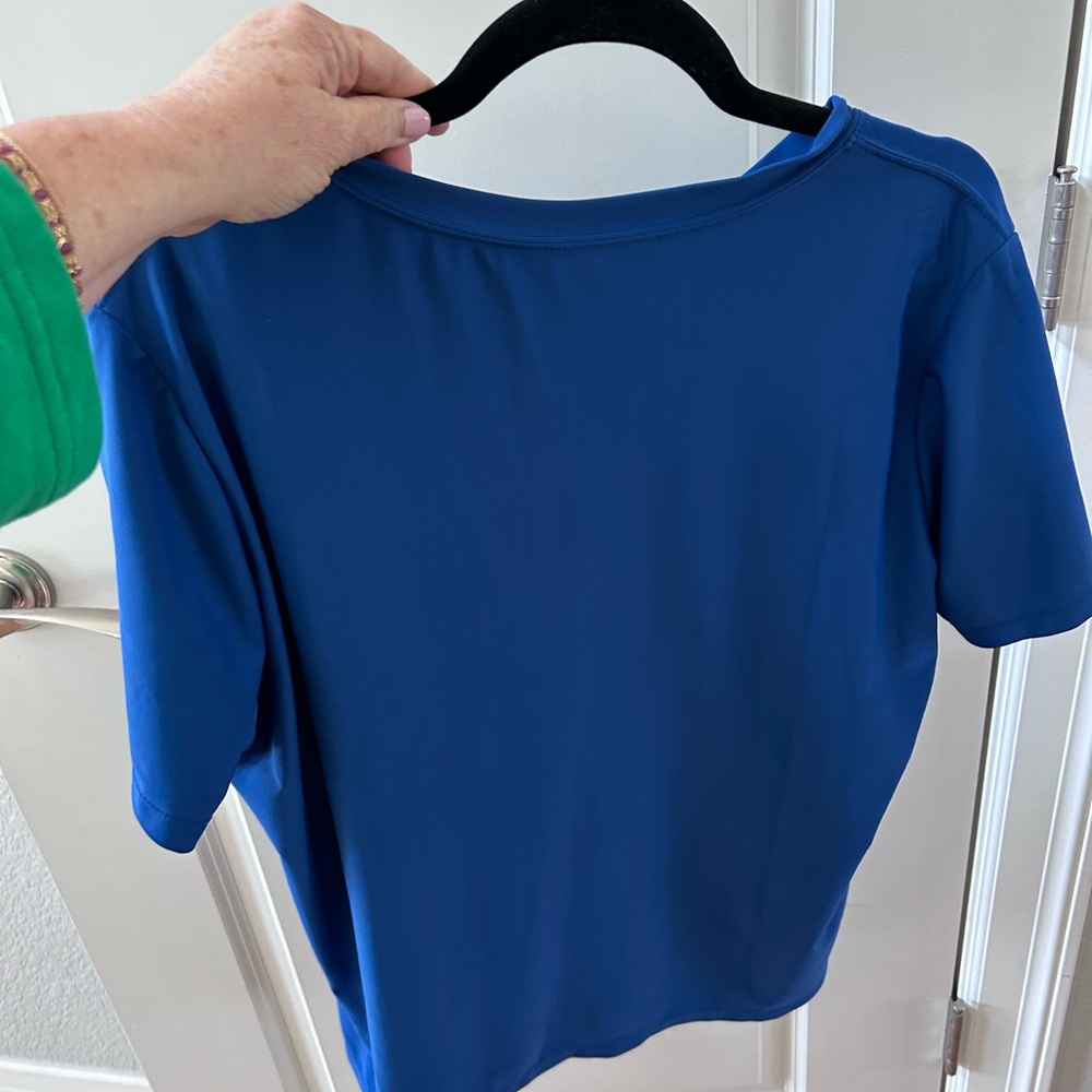 UVSkinz Women’s 1/4 Zip Crew Sun and Swim Shirt. UPF 50+. Swim. Beach - Picture 7 of 12